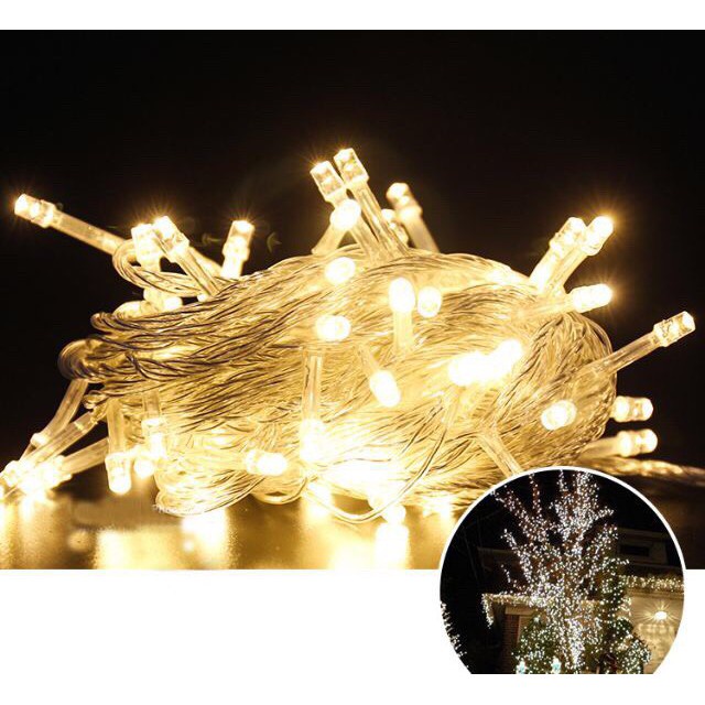 Dây đèn Led 4.5 mét cắm điện, Led chớp nháy nhiều màu