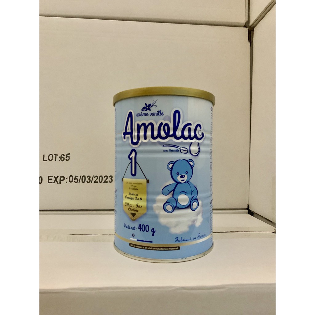 Sữa AMOLAC 1 400g (date 2023)