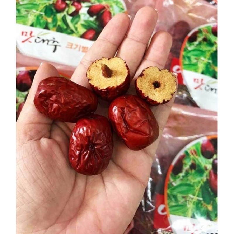 Táo Đỏ Hàn Quốc Sấy Khô, Hộp 1 Kg, Loại Cao Cấp, Thơm Ngon Bổ Dưỡng Rất Tốt Cho Sức Khỏe