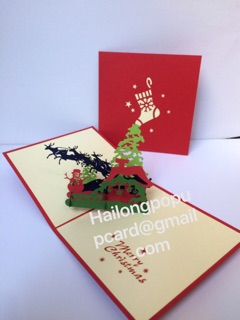Combo 5 thiệp Nổi 3D  Merry Christmas ( giá yêu thương  )