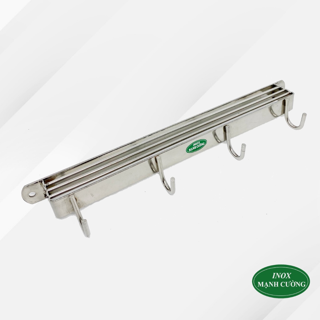 Gài dao inox có móc cao cấp chống gỉ - Gài dao Inox Mạnh Cường 30cm