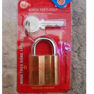 Hàng chính hãng- khóa treo việt tiệp đồng cầu 1466 38m/66m