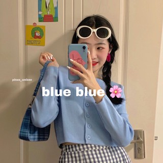 Áo Croptop Tay Dài 💖FREESHIP💖 Áo Croptop Nữ YAN Ulzzang Len Tăm Nút Thật(ẢNH THẬT)