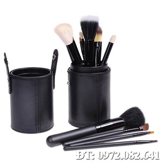 Bộ cọ trang điểm cá nhân trong ống 12 cây