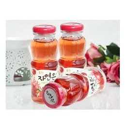 Nước ép trái cây Woongjin chai thủy tinh 180ml