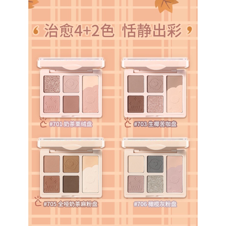 Bảng Phấn Mắt gogotales Mini Trang Điểm Nhiều Màu Sắc