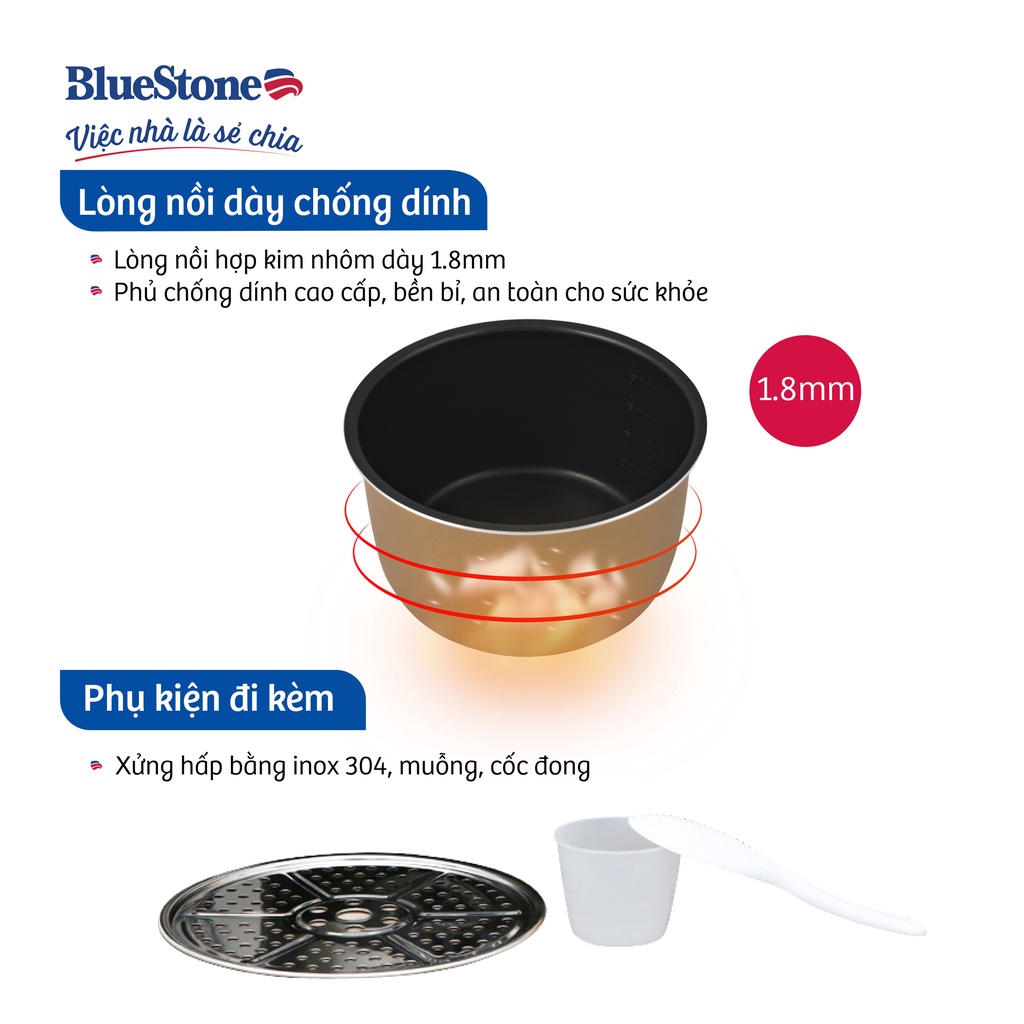 NỒI ÁP SUẤT BLUESTONE PCB-5619