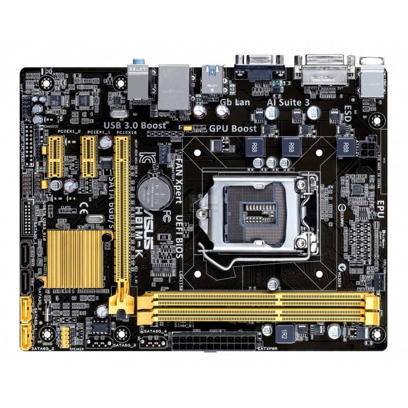 Bo Mạch Chủ MAIN ASUS H81M-K 2ND