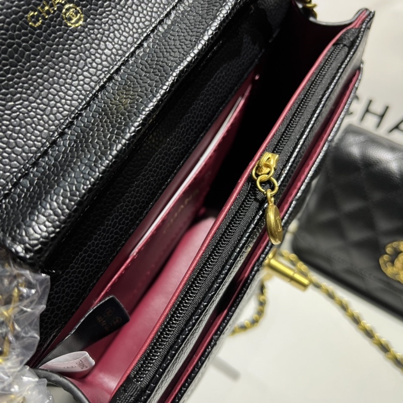 TÚI C SIZE 20 CHẦN TRÁM GẮN QUẢ CẦU CÓ HỘP