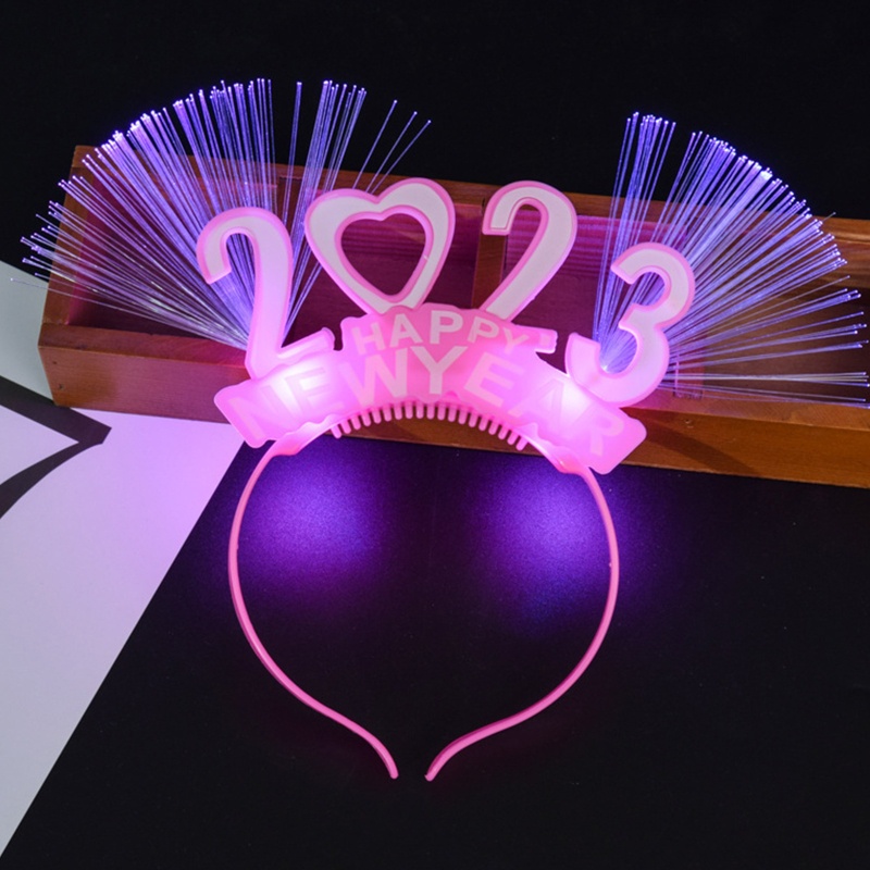 Băng Đô Đèn Led Phát Sáng Mừng Năm Mới 2023