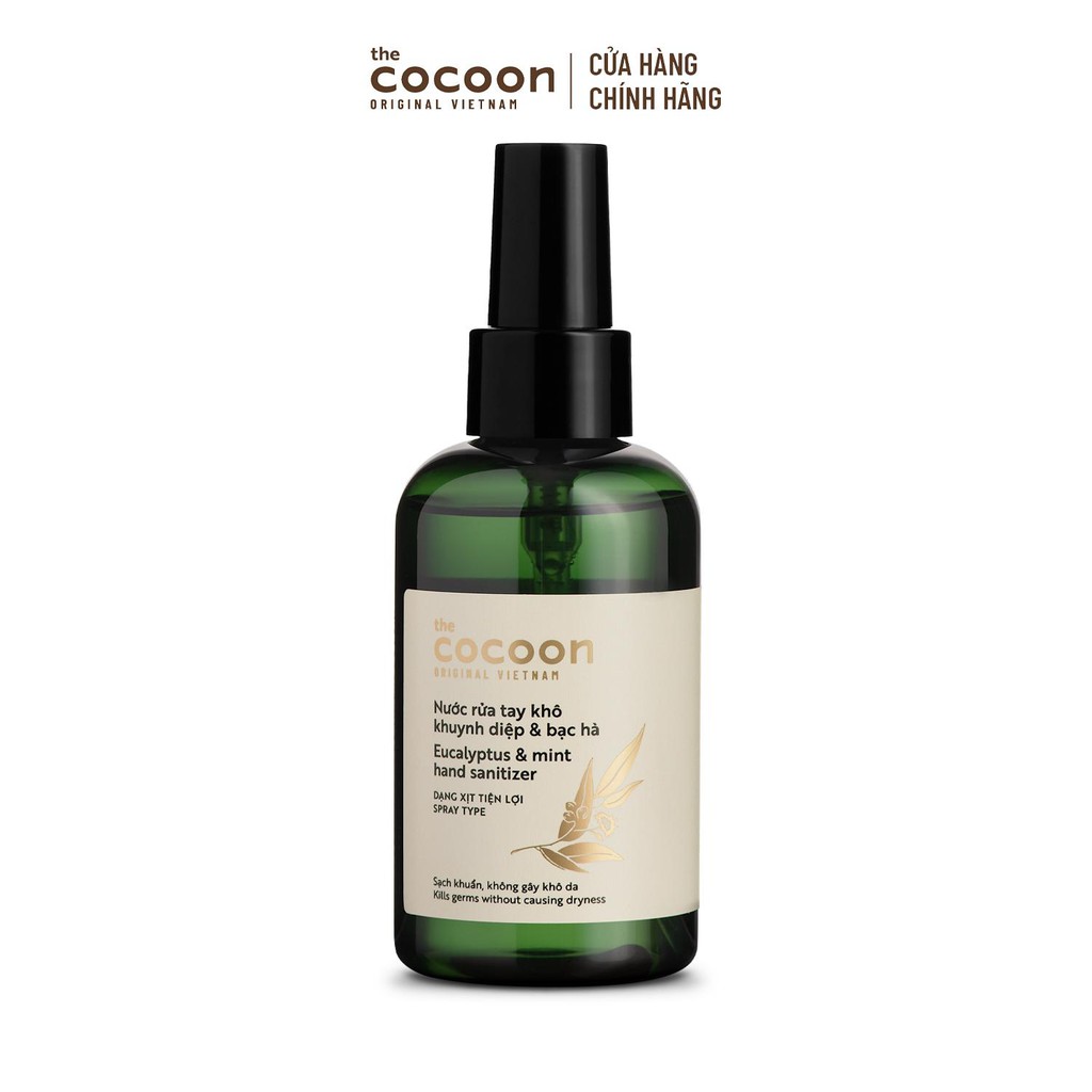 Nước rửa tay khô khuynh diệp và bạc hà Cocoon 140ml | BigBuy360 - bigbuy360.vn