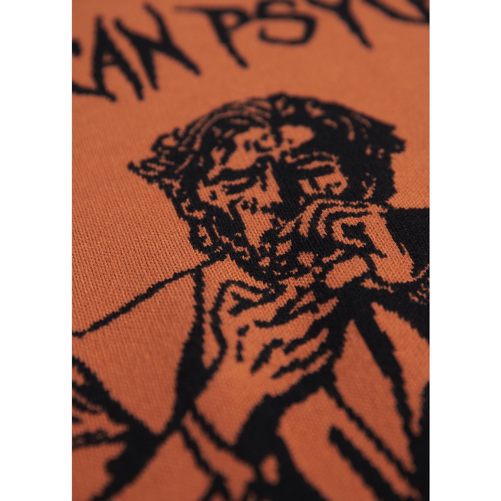 Áo len 'GOLDIE AMERICAN PSYCHO KNIT' dệt sợi visco