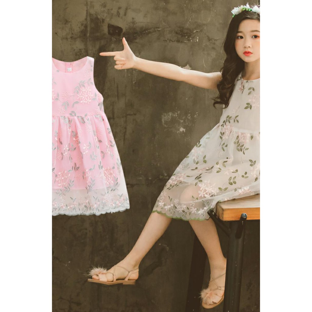 Thời trang bé gái 10 tuổi (3 - 12 tuổi)  ☑️ Set Quần Yếm Và Áo Tay Dài Thời Trang Xinh Xắn Cho Bé Gái☑️  váy bé gái lớn