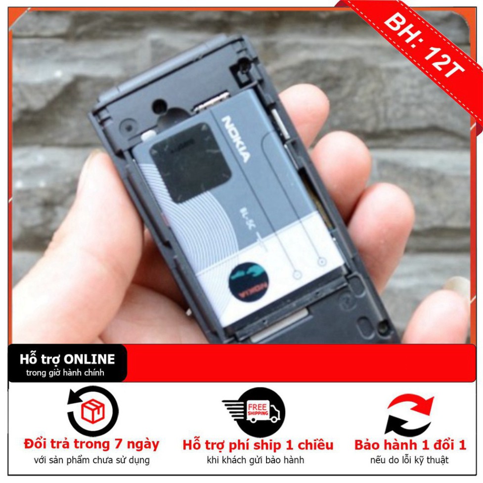 HÓT XẢ LỖ Điện Thoại Nokia 6555 Nắp Gập Chính Hãng Người Già Dùng Tốt HÓT XẢ LỖ