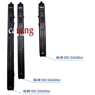 Sưởi bể cá Heater Periha HE 100W; Heater Periha HE-200w; Heater Periha HE-300w; Heater Periha HE-500w