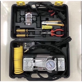 Bơm lốp ô tô 2 xi lanh rleao- bơm 2 xilanh mã lực lớn- better car
