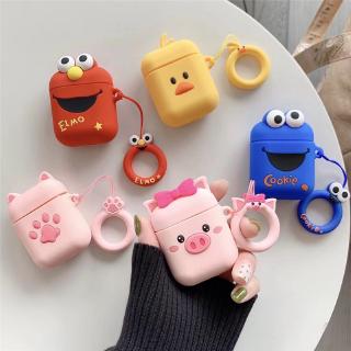 Vỏ Trái Cây Hoạt Hình Trái Cây Hoạt Hình Apple AirPods Cover Tai Nghe Bluetooth Chống Sốc Không Dây