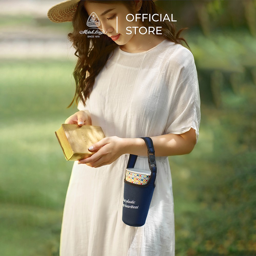 Túi xách ly sứ dưỡng sinh Minh Long | BigBuy360 - bigbuy360.vn