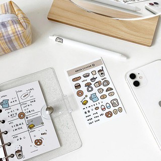 Set Sticker Mini bánh các loại cute dễ thương 🥯