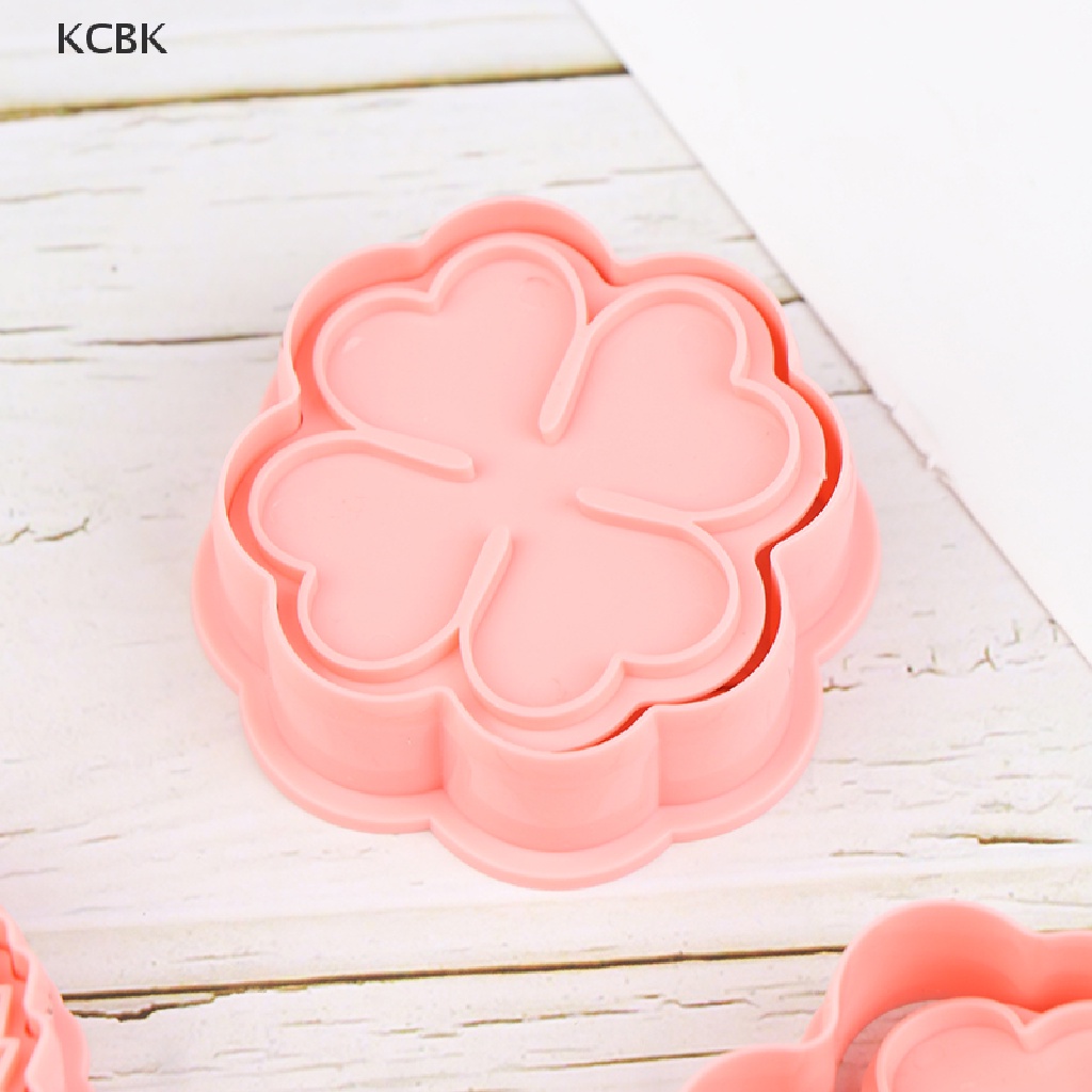 Set 8 Khuôn Nhấn Làm Bánh Quy Hình Lá 3D