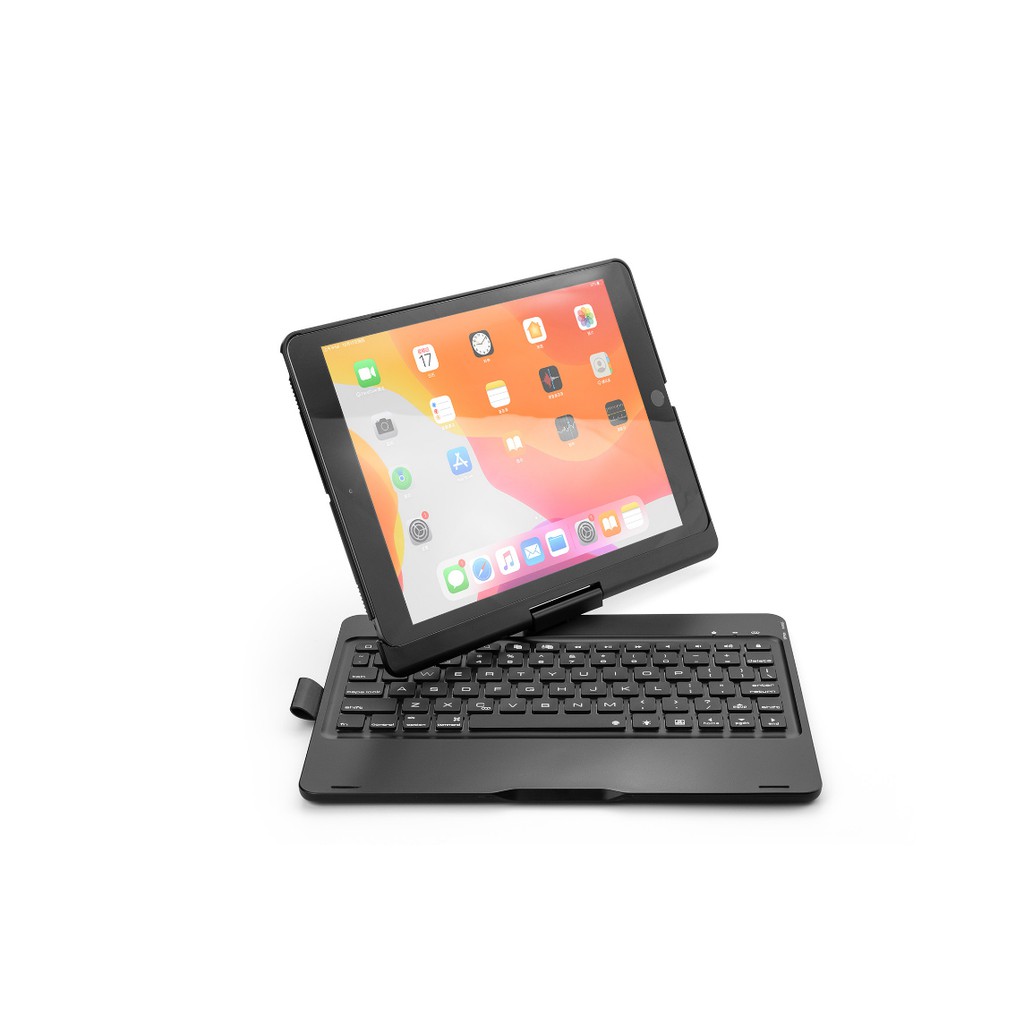 Bàn phím iPad 10.2, 10.5 - SP Mới BH 1 năm - Gen7,8, Pro10.5, Air3  Laptop 2in1, Tích hợp Case ốp lưng Xoay và gập 360độ