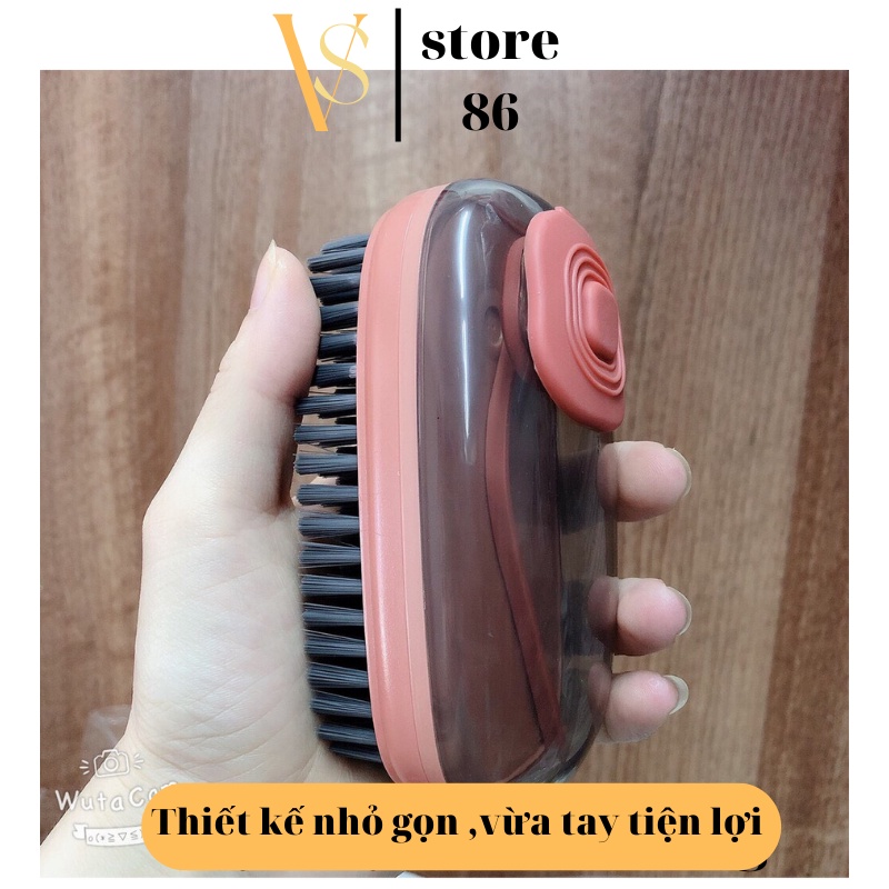 Bàn Chải Giặt Đồ, Bàn Chải Giặt Quần Áo Có Hộp Đựng Bột Giặt Đa Năng Tiện Lợi