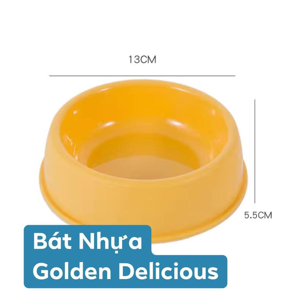 Bát Ăn Nhựa Hình Tròn Cho Mèo - Giá Siêu Rẻ - Nhiều Màu Sắc - Kích Thước Lớn Dài 13cm Cao 5,5 cm - Vệ Sinh Nhanh Chóng