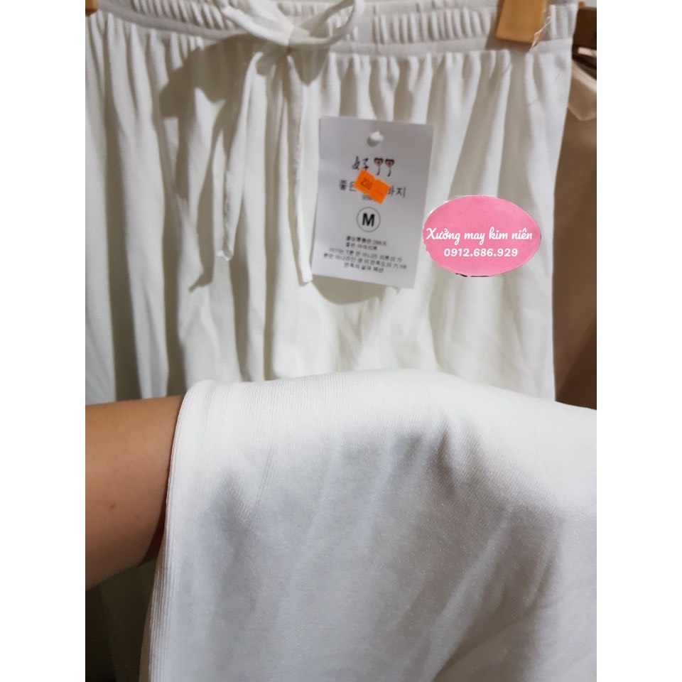 QUẦN LEN TĂM ỐNG SUÔNG, QUẦN CULOTTES SUÔNG TĂM SIÊU HACK DÁNG_M230