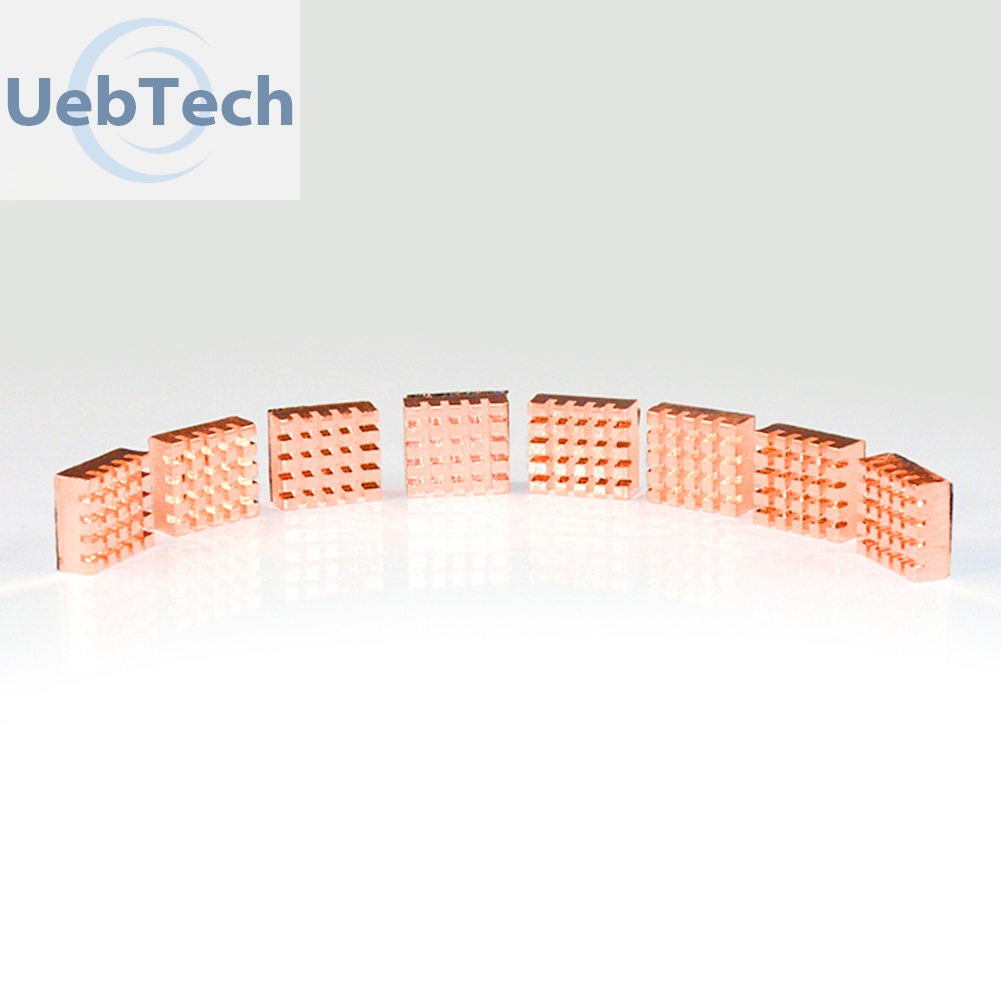 Set 8 chip tản nhiệt IC bằng đồng A8 cho PC