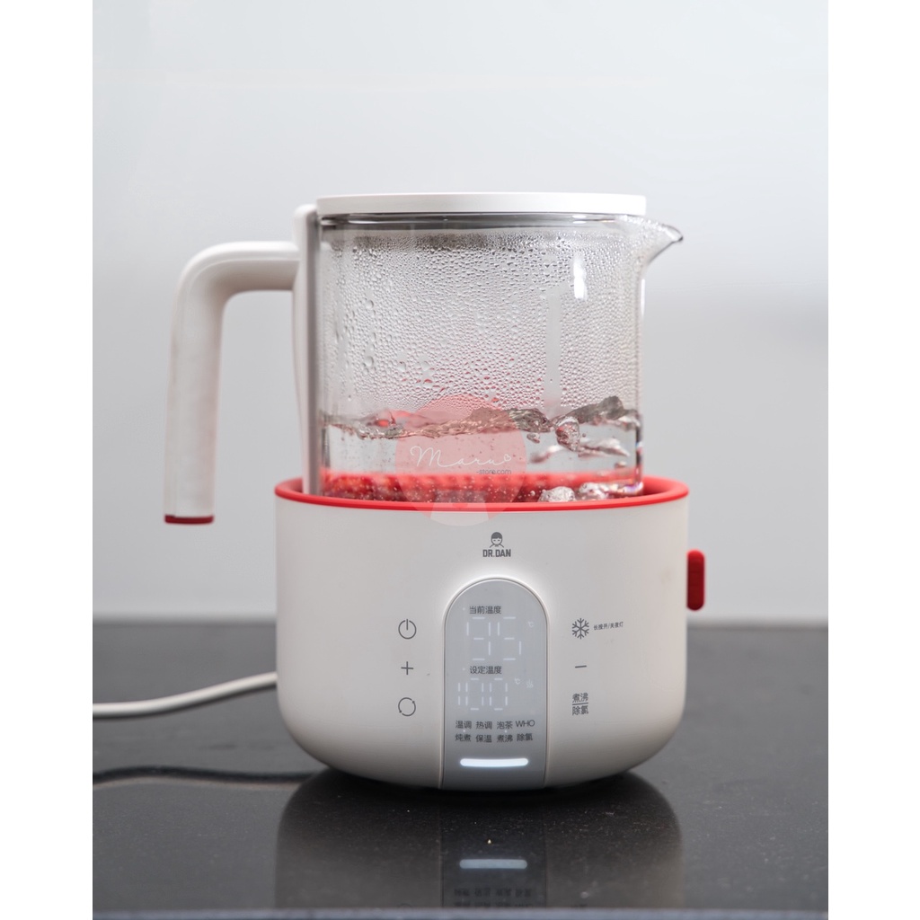 [BH 6 tháng 1 đổi 1] Bình đun nước pha sữa điều chỉnh nhiệt độ giữ ấm 24h | DRDAN