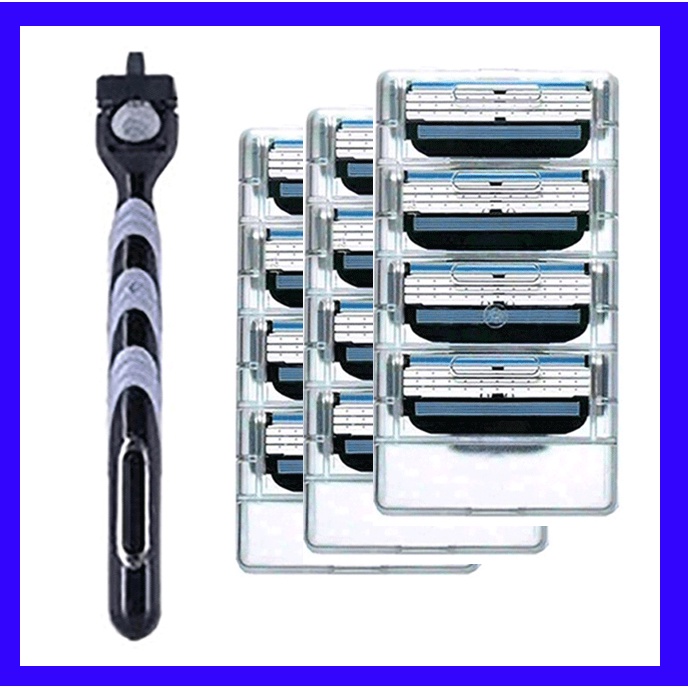 Lưỡi Dao Cạo Ba Lớp Geiiette MACH 3 Hộp Dành Cho Nam