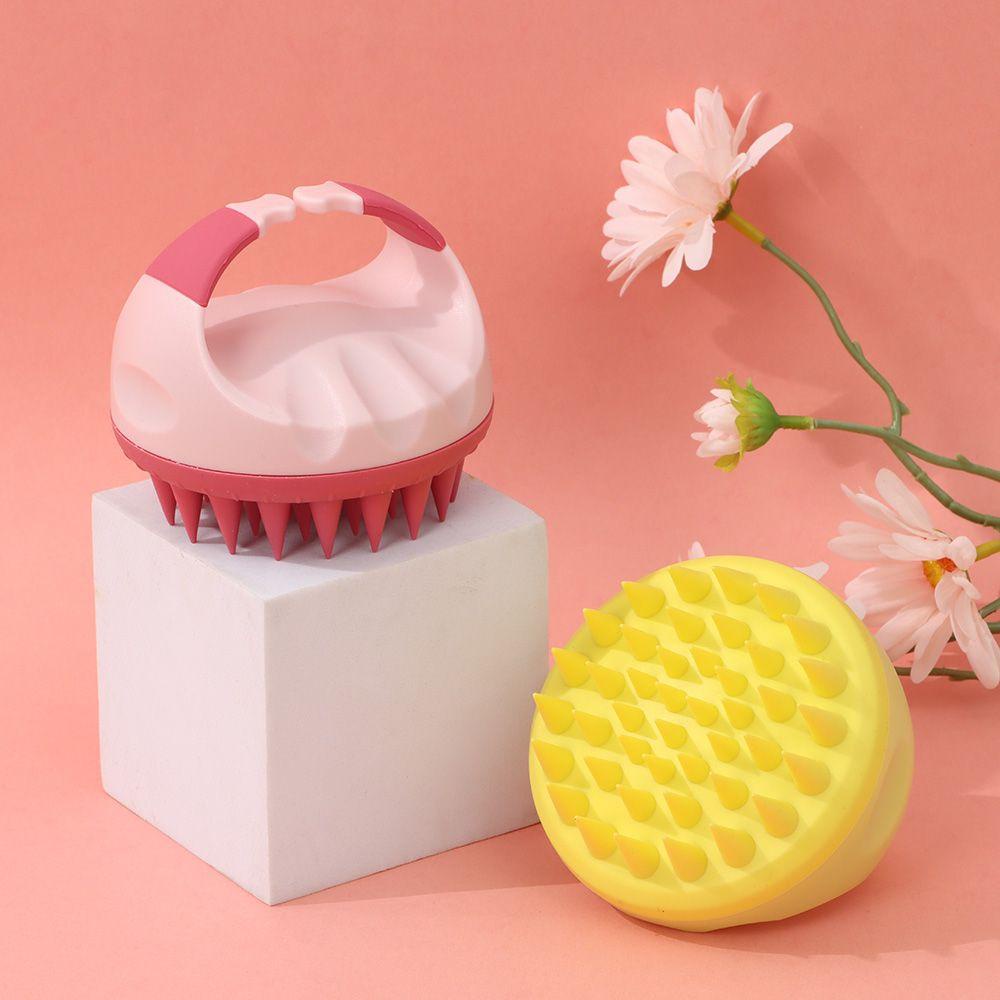 Bàn Chải Tắm SUYO Đầu Silicone Chăm Sóc Da Đầu