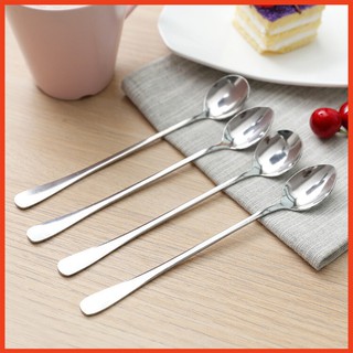 Set 10 thìa inox cán dài nhiều mẫu tiện dụng (Mẫu ngẫu nhiên)