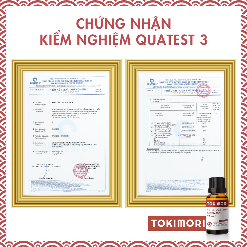 Combo 3 Chai (10ml) Tinh Dầu Cam Ngọt + Vỏ Quế + Bạc Hà TOKI MORI Xuất Khẩu Nhật Bản Nguyên Chất Thiên Nhiên