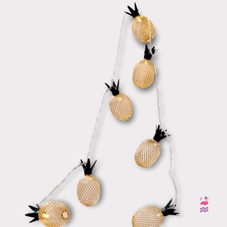 Đèn dây trang trí ấm gift decor hình quả dứa decor led cho phòng ngủ xinh xắn