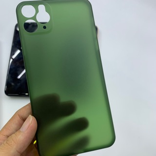 Ốp Likgus siêu mỏng màu xanh rêu iPhone 11, 11 Pro, 11 Pro Max