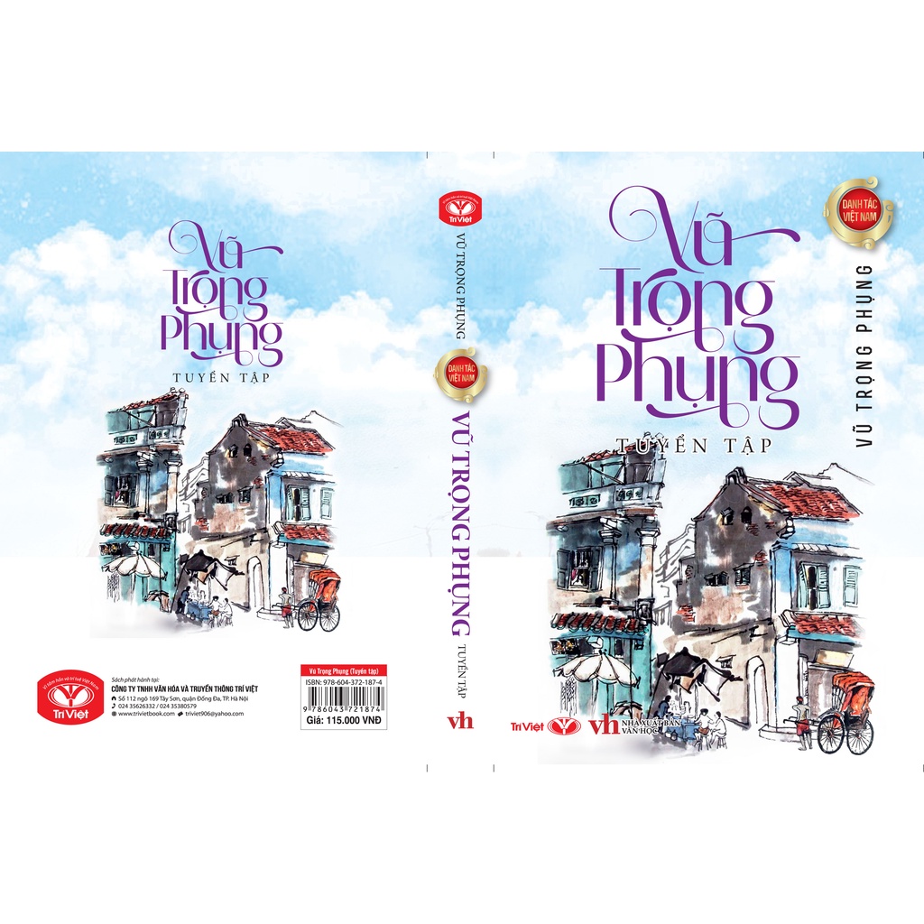 Sách - Vũ Trọng Phụng Tuyển Tập (TB 2022)