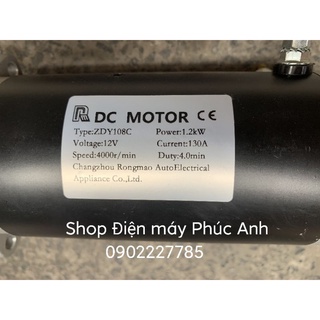 Motor DC 12v công suất 1200w