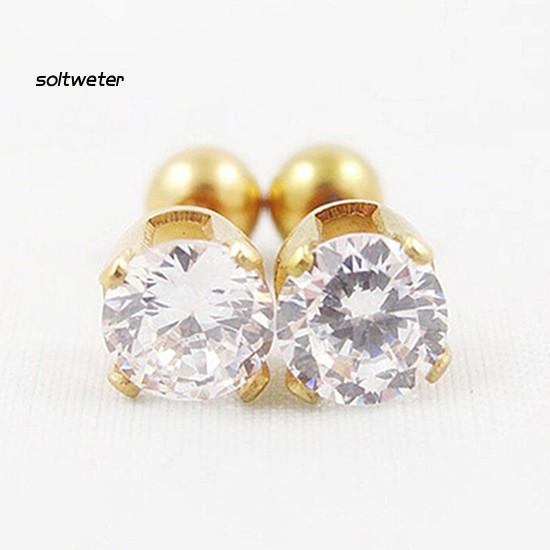 Khuyên Tai Đính Đá Thời Trang Cá Tính Dành Cho Cả Nam Và Nữ