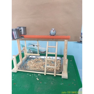 Cầu Đứng Cho Vẹt Bằng Gỗ