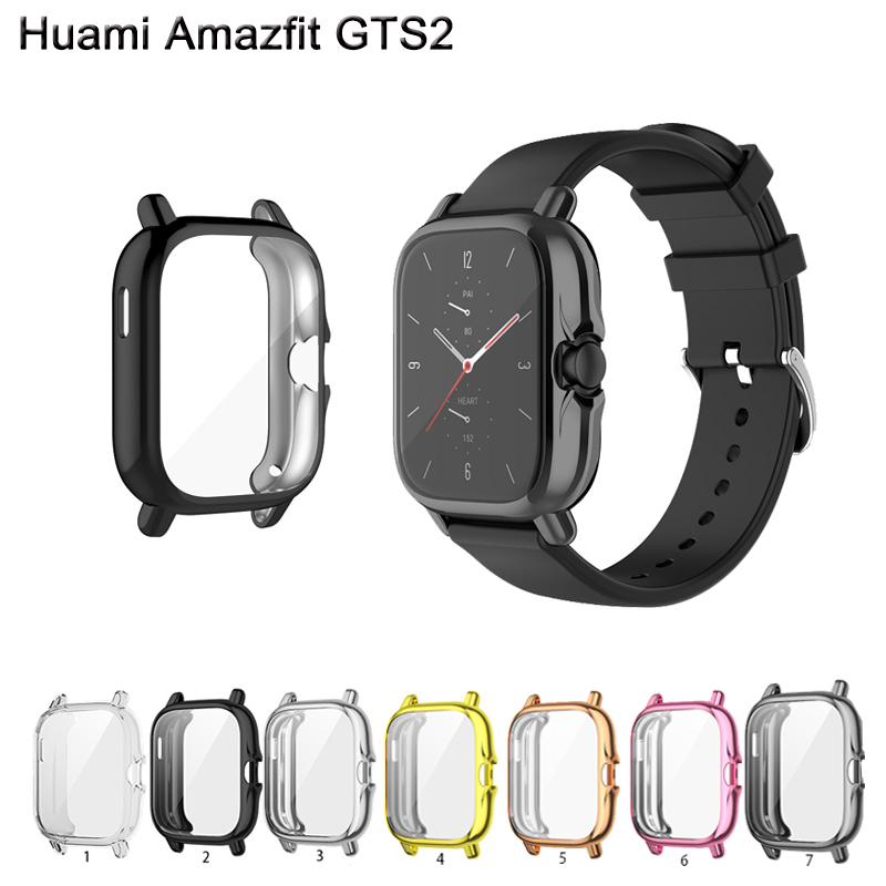 Ốp TPU mạ điện bảo vệ cho đồng hồ thông minh Huami Amazfit Gts 2 2e Gts2