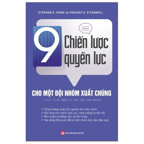 Sách 9 Chiến Lược Quyền Lực Cho Một Đội Nhóm Xuất Chúng