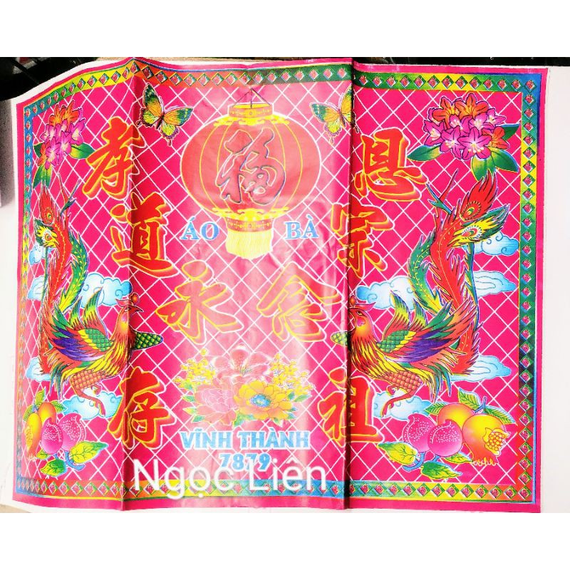Giấy cúng _ Vải áo ông - vải áo bà hàng bóng