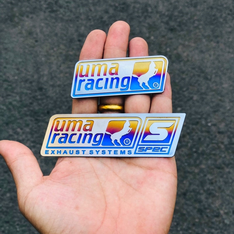 Tem Titan Logo Umaracing Dán Trang Trí Xe Máy