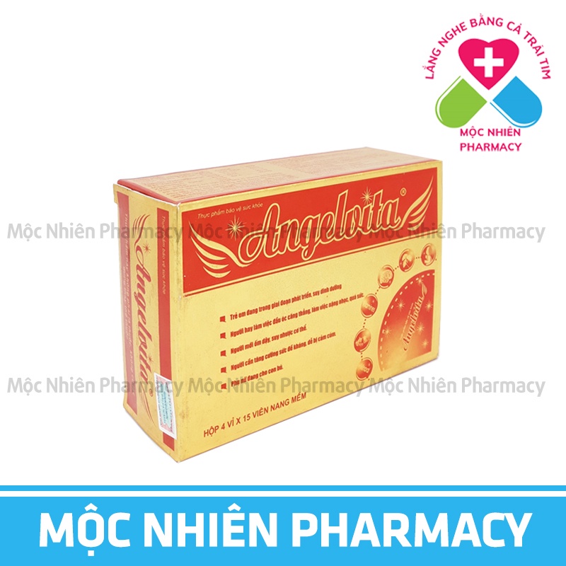 Vitamin Tổng Hợp, Angelvita Hết Mệt Mỏi, Giúp Ăn Ngủ Ngon