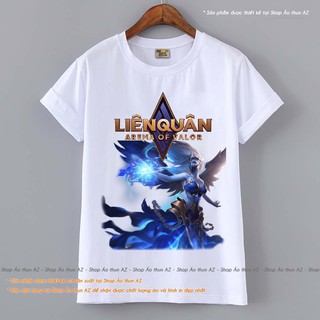 Áo thun game liên quân mobile in hình lauriel lạc thần - mẫu mới m2454 hàng có sẵn