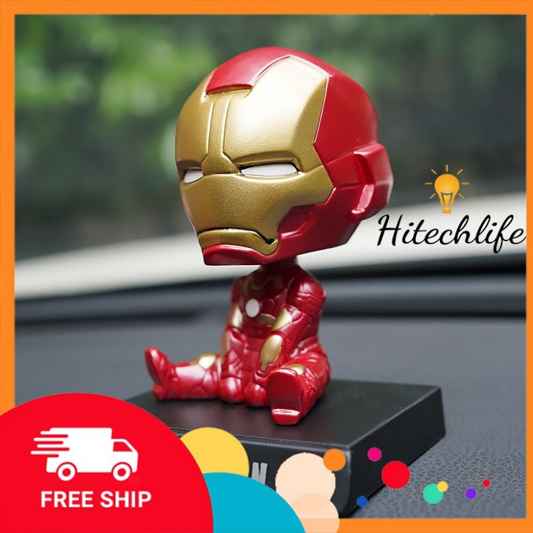 Set Nhân Vật Avenger Trang Trí Taplo Ô Tô - Bộ Spiderman Iron Man Captain Americal Trang Trí Taplo Xe Hơi, Bàn Làm Việc | BigBuy360 - bigbuy360.vn