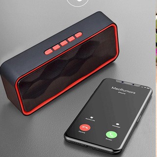 Loa Bluetooth Mini SC211 Nghe Nhạc  Nhỏ Gọn Kết Nối Không Dây Đa Năng Dùng Được USB, Thẻ Nhớ