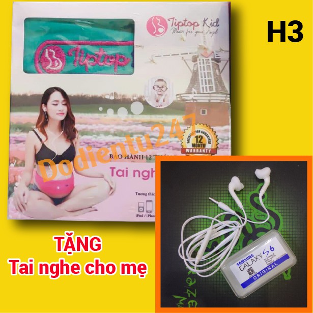TAI NGHE THAI NHI TIPTOPKID - TAI NGHE BÀ BẦU TIPTOPKID + RẤT NHIỀU QUÀ HẤP DẪN