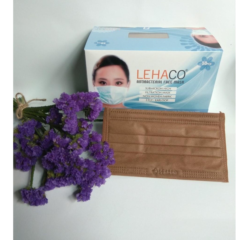 Khẩu trang nâu full | BigBuy360 - bigbuy360.vn